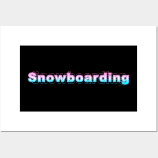 Snowboarding Posters and Art